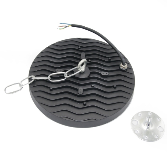 Imagine Lumina "UFO" clopot cu LED 200W 6200k IP65 230V negru