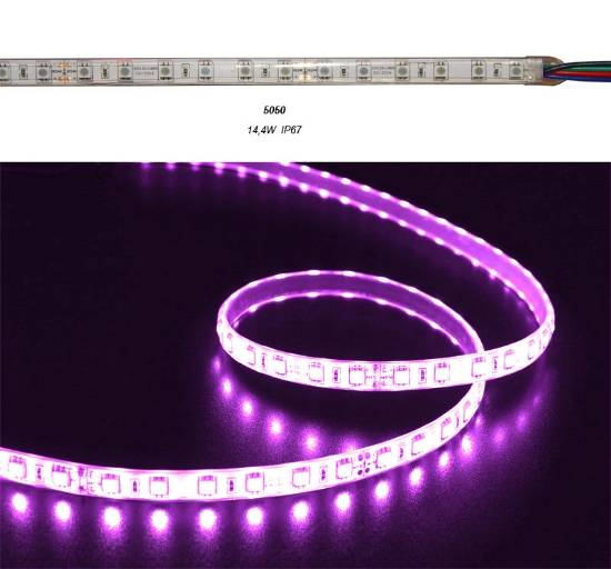 Imagine BANDA 14.4W IP67 24VDC LUMINA RGB
