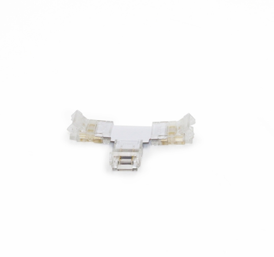 Imagine Conector 'T' NOU pentru bandă LED monocoloră de 10mm 30-3301