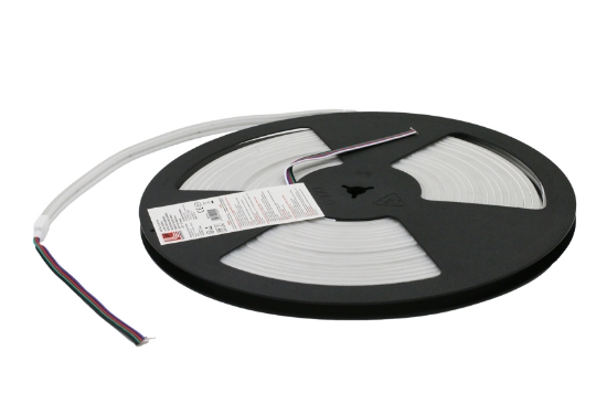 Imagine Banda LED NEON-FLEX 8W 24V IP67 LUMINA RGB+ALB 30-251019