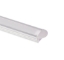 Imagine Profil Aluminiu COMPLET ST. ADANC pentru banda LED - 2metri - ARGINTIU