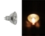 Imagine Bec halogen 12V 35W MR16 38'+STICLA LUMINA CALDA