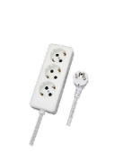 Imagine PRELUNGITOR 3p CU CABLU 1.5M 3x1mm - alb