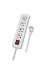 Imagine PRELUNGITOR 4p CU CABLU 3M 3x1.5mm & INTRERUPATOR - alb
