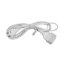 Imagine PRELUNGITOR Bipolar 3m CABLU: 2x0.75mm - alb