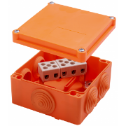 Imagine DOZA RAMIFICATIE REZISTENTA LA FOC 105x105x59mm cu clema 5p-10mm