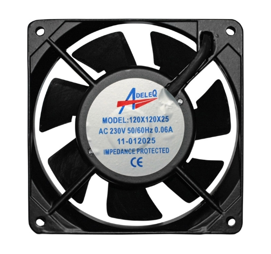 Imagine VENTILATOR INDUSTRIAL PLASTIC 120X120X25mm 220V