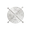Imagine GRILAJ PENTRU VENTILATOR 92x92mm