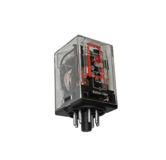 Imagine RELEU INTERMEDIAR 8 PICIOARE 2 CONTACTE 24V AC