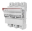 Imagine SOCLU CILINDRIC 22X58MM 3X125A 02-152