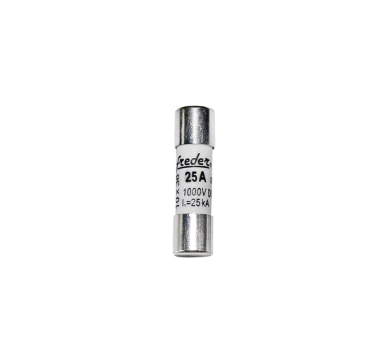 Imagine SIGURANTA CILINDRICA FREDER 10X38MM 25A 1000V DC