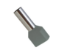Imagine Pini dubli gri pentru cablu 2x2,5 mm