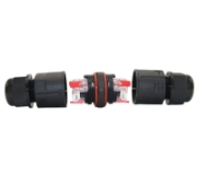 Imagine MUFA/CONECTOR PENTRU CABLU 0,5mm...2.5mm 5x16Amp cu Clema Rapida 3p.