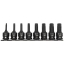 Imagine TRUSA TUBULARE IMPACT CU VARF TORX T30-T80 - 8P.