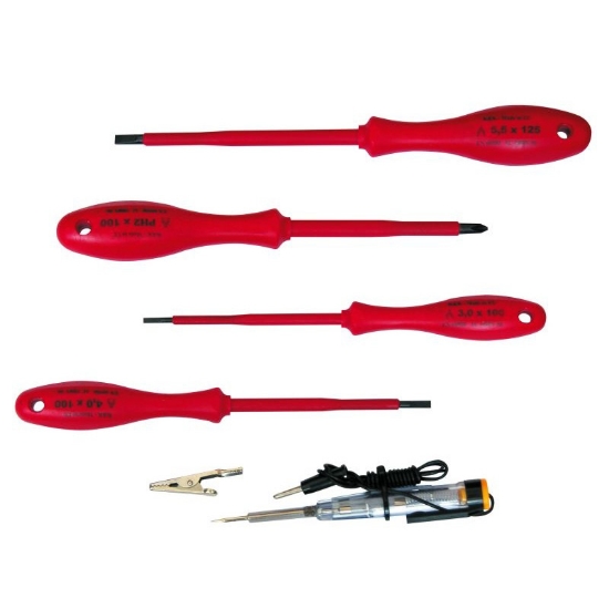 Imagine SET SURUBELNITE IZOLATE PVC + TESTER AUTO - 5P.