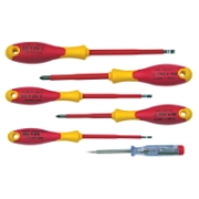 Imagine SET SURUBELNITE IZOLATE ABS PLATE SI PH + TESTER - 6P.
