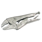 Imagine CLESTE BLOCARE NICHELAT CU CIOC ROTUNJIT 180MM