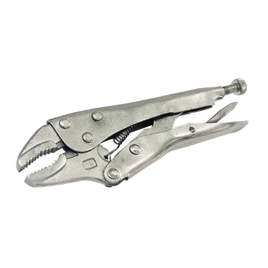 Imagine CLESTE BLOCARE NICHELAT CU CIOC ROTUNJIT 250MM