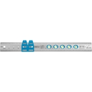 Imagine RIGLA ALUMINIU CU SCALA METRICA SI BOLOBOACE 600MM