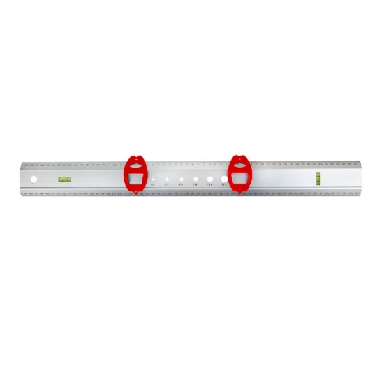 Imagine RIGLA ALUMINIU CU SCALA METRICA SI BOLOBOACE 600MM