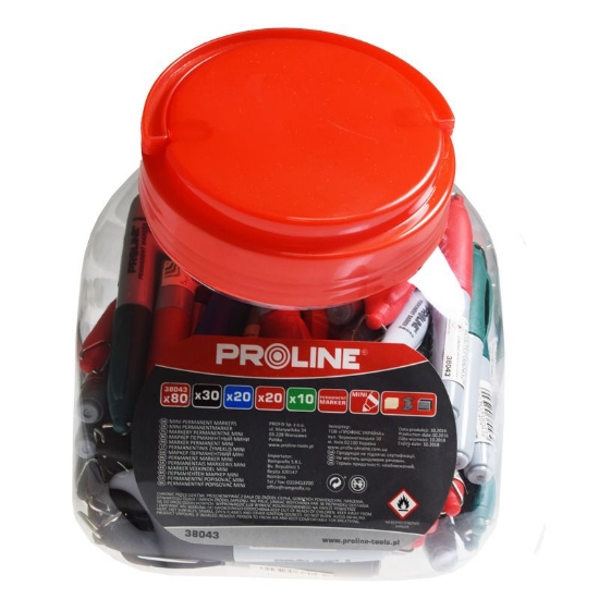 Imagine MARKERE SCURTE COLOR (N-30/A-20/R-20/V-10), 80/SET