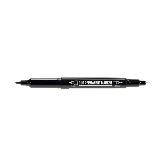 Imagine MARKER PERMANENT INDUSTRIAL ASCUTIT 0.5MM / ALB
