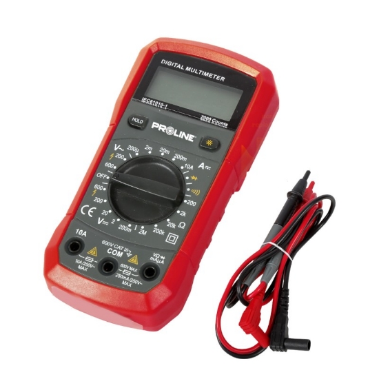 Imagine MULTIMETRU DIGITAL 0-600V / 0-10A / 0-2KOHM