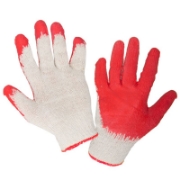 Imagine MANUSA LATEX CU POLIESTER-BUMBAC TIP SUBTIRE / ROSU - 9