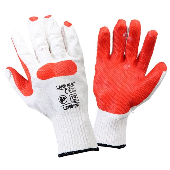 Imagine MANUSA LATEX CU POLIESTER-BUMBAC INTARITA DORSAL - 10