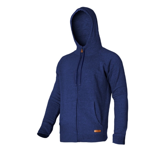Imagine JACHETA HANORAC CU GLUGA SI FERMOAR / ALBASTRU - 3XL