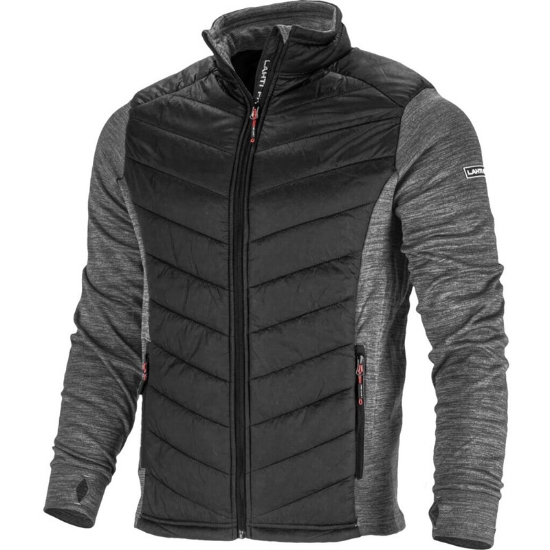 Imagine JACHETA CU IMPRIMEU SI MATLASARE / GRI-NEGRU - 2XL