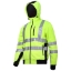 Imagine JACHETA REFLECTORIZANTA TIP-HANORAC / VERDE - 3XL
