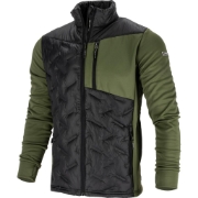 Imagine JACHETA MEDIU-ELASTICA CU MATLASARE / VERDE-NEGRU - 3XL