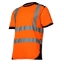 Imagine TRICOU REFLECTORIZANT / PORTOCALIU-NEGRU - 2XL