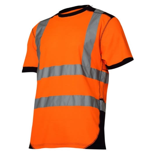 Imagine TRICOU REFLECTORIZANT / PORTOCALIU-NEGRU - 3XL