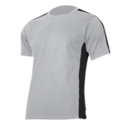 Imagine TRICOU BUMBAC MULTICOLOR / GRI-NEGRU - S