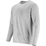 Imagine TRICOU BUMBAC SUBTIRE CU MANECA LUNGA / GRI - L