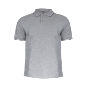 Imagine TRICOU BUMBAC POLO SUBTIRE / GRI - XL