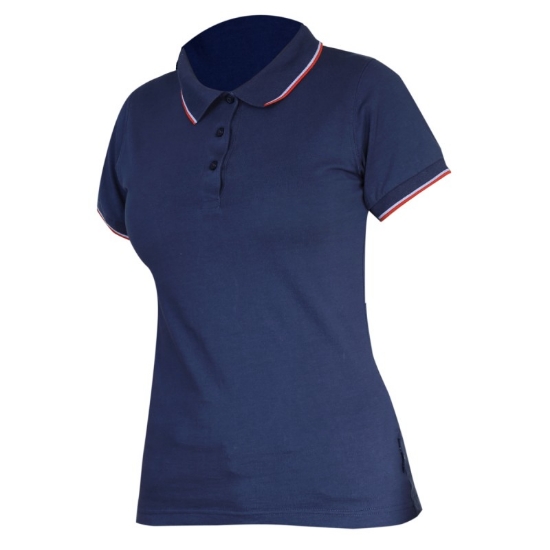 Imagine TRICOU BUMBAC POLO (DAMA) / ALBASTRU - XL