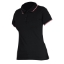 Imagine TRICOU BUMBAC POLO (DAMA) / NEGRU - S
