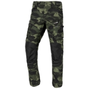 Imagine PANTALON INTERVENTIE INTARIT / CAMUFLAJ-VERDE - L