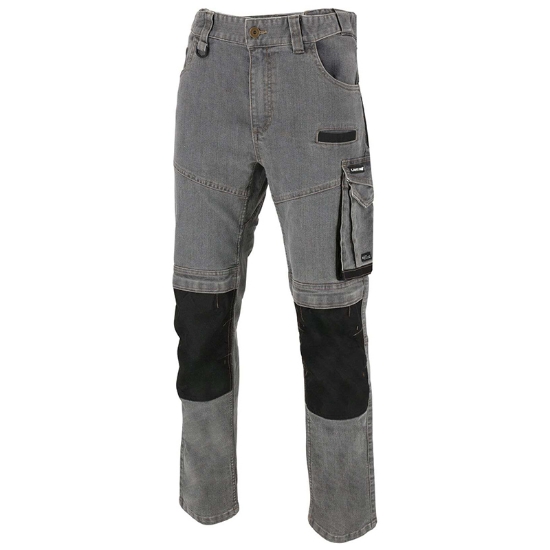 Imagine PANTALON LUCRU TIP-BLUGI SLIM-FIT ELASTIC GRI - S