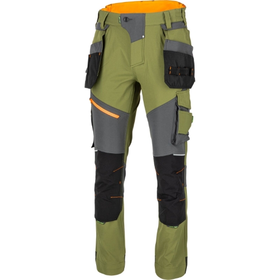 Imagine PANTALON LUCRU SUPER-FLEXIBIL / VERDE - 3XL