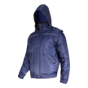 Imagine JACHETA CAPTUSITA CU GLUGA SI MANECI DETASABILE - XL