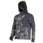 Imagine JACHETA ELASTICA CU GLUGA / CAMUFLAJ VERDE-NEGRU - XL