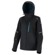Imagine JACHETA ELASTICA CU GLUGA (DAMA) / NEGRU - XL