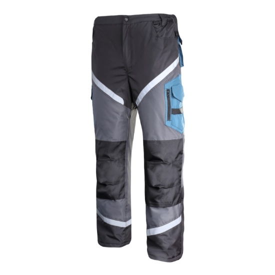 Imagine PANTALON LUCRU CAPTUSIT CU REFLECTORIZANT - S