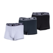 Imagine SET 3 BOXERI BARBATI NEGRU-GRI-BLEUMARIN - L