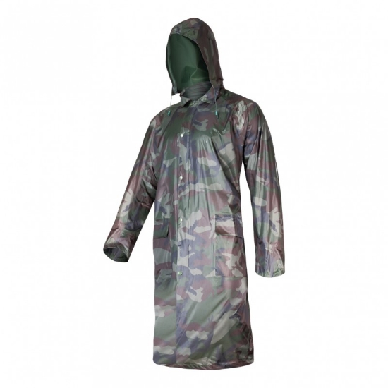 Imagine PELERINA PLOAIE CU NASTURI SI FERMOAR / CAMUFLAJ - XL