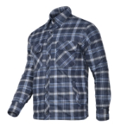 Imagine CAMASA FLANEL CU CAROURI CAPTUSITA - S